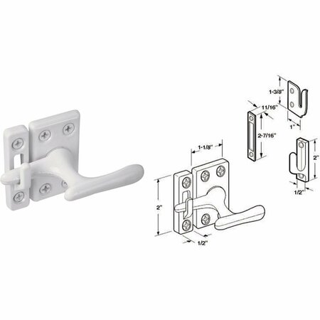 DEFENDER SECURITY Universal Casement Latch Fastener U 9936